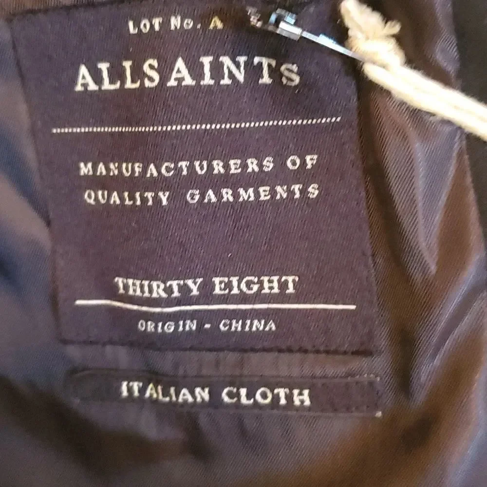All Saints purchase fully allsaints